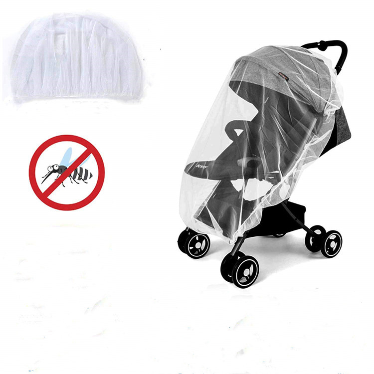 Plasă de țânțari pentru cărucior pentru bebeluși, cu spațiu sporit, cu criptare, husă completă pentru bebeluși, husă universală pentru copii, sursă de producători