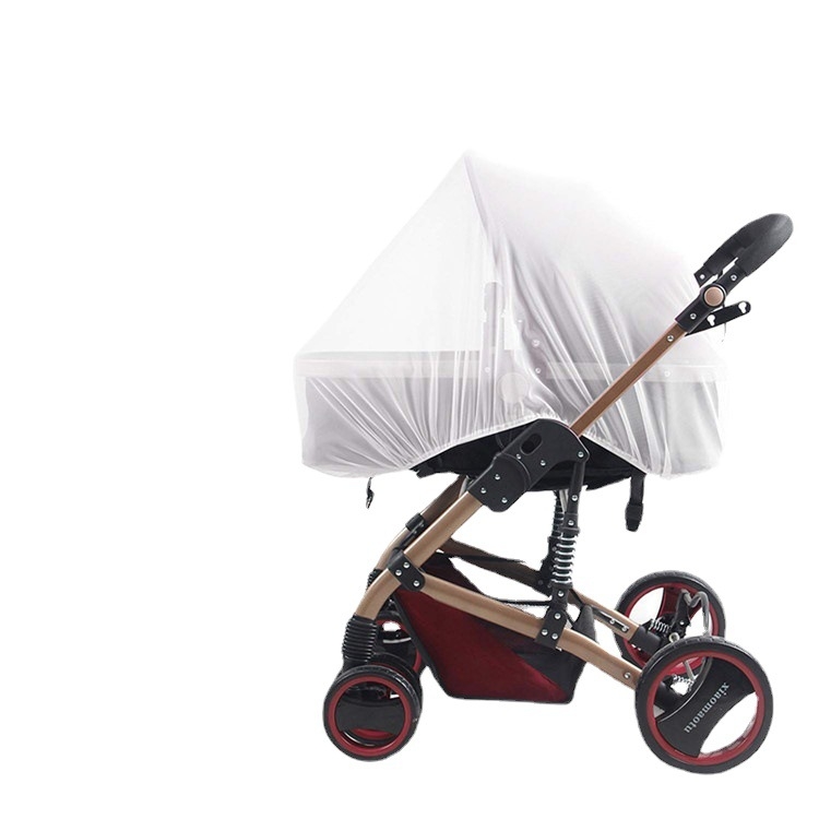 Plasă de țânțari pentru cărucior pentru bebeluși, cu spațiu sporit, cu criptare, husă completă pentru bebeluși, husă universală pentru copii, sursă de producători