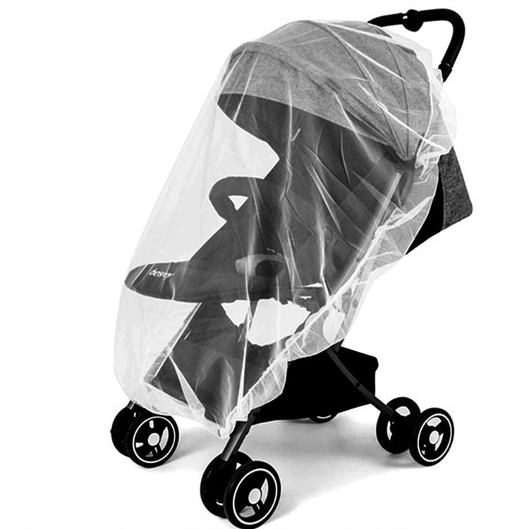 Plasă de țânțari pentru cărucior pentru bebeluși, cu spațiu sporit, cu criptare, husă completă pentru bebeluși, husă universală pentru copii, sursă de producători