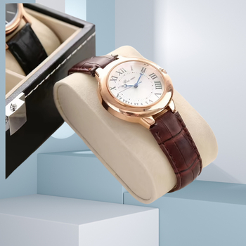 3 skyrių laikrodžių dėžutė su stikliniu dangteliu, laikrodžių laikymo dėžutė vyrams ir moterims, laikrodžių laikymas, laikrodžių demonstravimo dėžutė, ideali