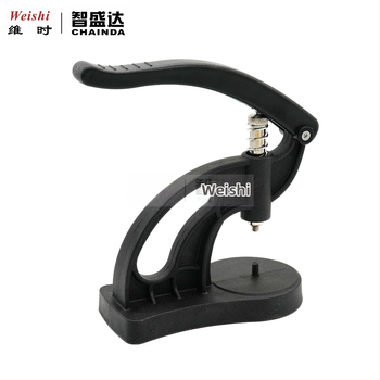 Инструмент за ремонт на часовници, ABS пластмасов преса за капак на часовник, преса за капак на часовник, 12 гумени форми