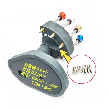 Инструмент за измерване на натоварването, прецизна машина за иглонабиване с четири игли, машина за иглонабиване с 4 игли (с 3 държача за движение и 8 игли)