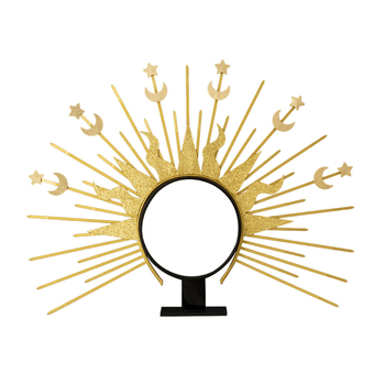 Päikesejumal Täht Kuu Kombineeritud Juuksepandlaga Euroopa ja Ameerika Neitsi Daami Peakate Kuldne Jumalanna Piiriülene Moeetenduse Tegelaskuju Riietumine