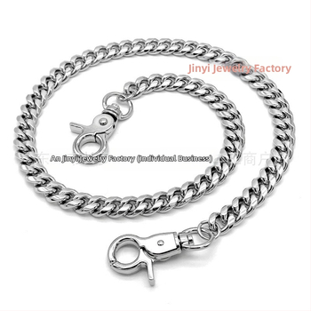 Europski i američki modni osobnost hip hop brusni lanac titan čelični lanac lokomotivski lanac hlače lanac ins vjetar ukras muški lanac veleprodaja