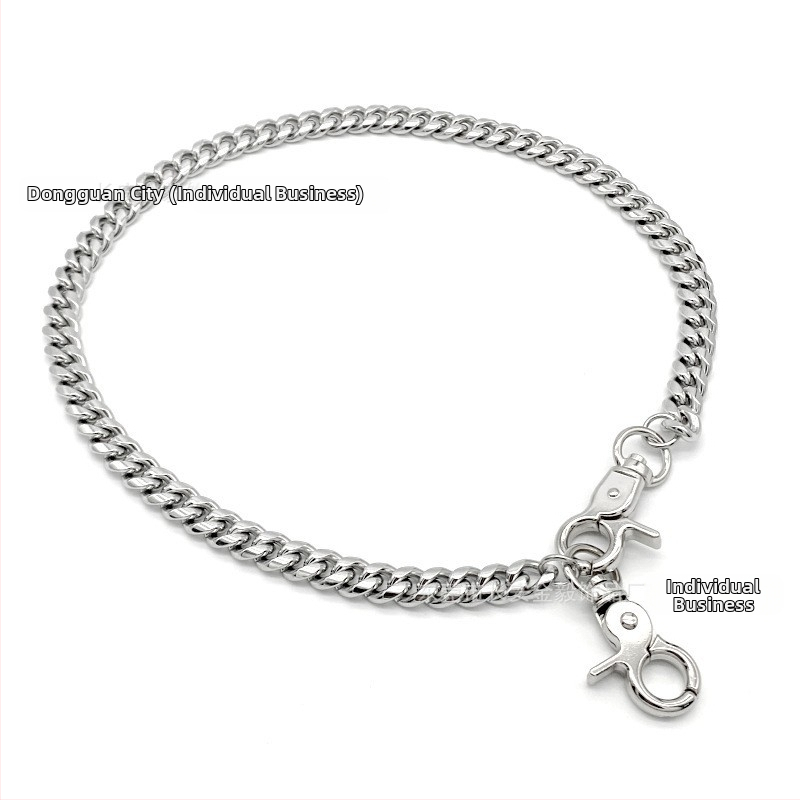 Europski i američki modni osobnost hip hop brusni lanac titan čelični lanac lokomotivski lanac hlače lanac ins vjetar ukras muški lanac veleprodaja