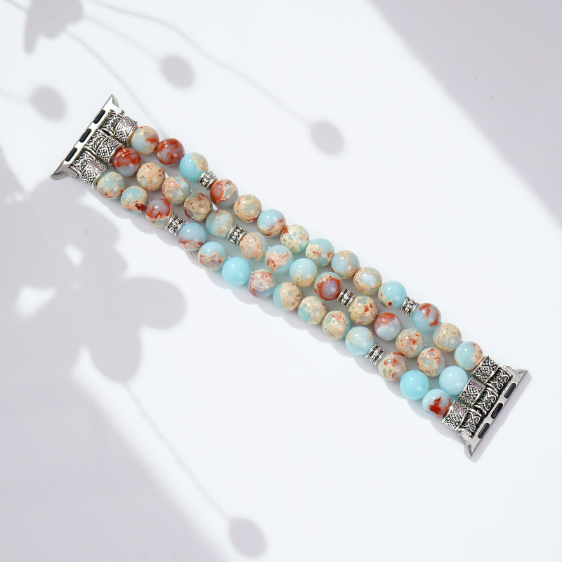 Alkalmas Apple Watch iWatch szíj Apple Watch gyöngy karkötő Amazon határokon átnyúló forró akció