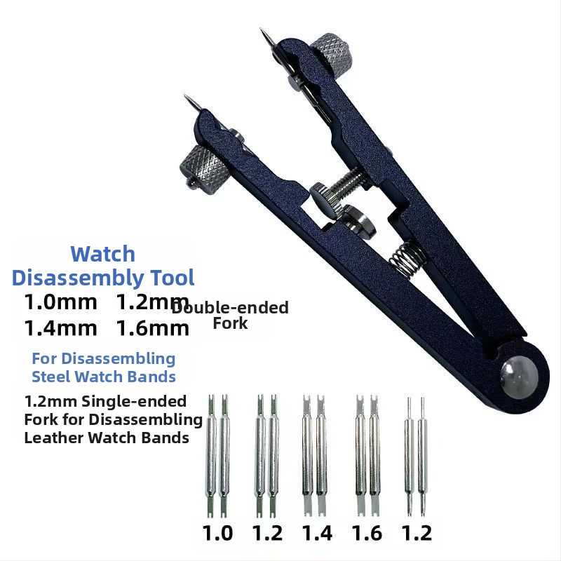 Kellaparandustööriistad, Kõrvarõnga tangid, V-kujulised rihmaotsad, Kellarihma tangid, Kõrvarõngaste komplekt 10 nõelaga, 6825 Kõrvarõnga tangid, Kellarihmaotsad