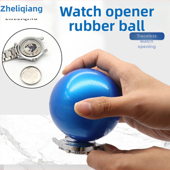 Kummist palliga kellaavaja kellaparandustööriist pöörlev tagakaas kellaavaja kummist palliga õmblusteta kellakate