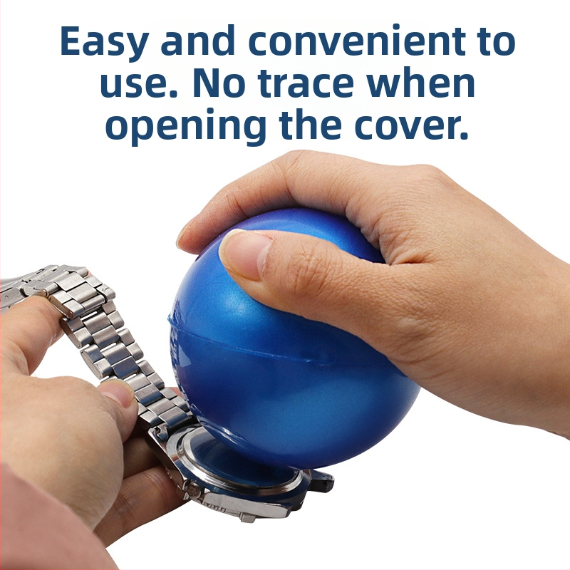 Гумена топка за отварачка за часовници, инструмент за ремонт на часовници, въртящ се заден капак, отварачка за часовници, гумена топка, безшевен капак за часовник