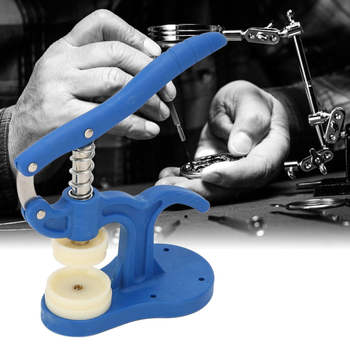 Устройство за пресоване на уплътнения за заден капак на часовник, клещи за настолна преса за уплътнения, купа за ремонт на часовници, преса за заден капак на батерията