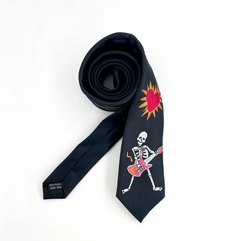 Κέντημα με γραβάτα Μαύρη προσωπικότητα Γοτθικά αξεσουάρ Άνδρες και γυναίκες Cool Jk Καλλιτεχνικό Πανκ Μόδα y2k Palm