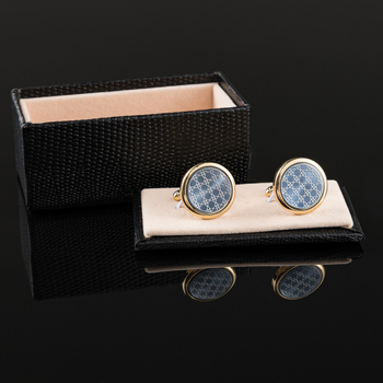 Σε απόθεμα νέα ηλεκτρολυτικά επιμεταλλωμένα χρυσά αξεσουάρ τσιπ CD εποξειδικά μεταλλικά μανικετόκουμπα Χονδρική πώληση γαλλικών μανικετόκουμπων εξωτερικού εμπορίου για άνδρες