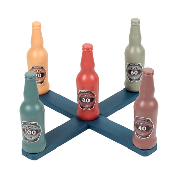 Piiriülene beebiring laste mänguasjad lapsevanema ja lapse interaktiivne viskamispurkide bowlingu pusle alusharidusring