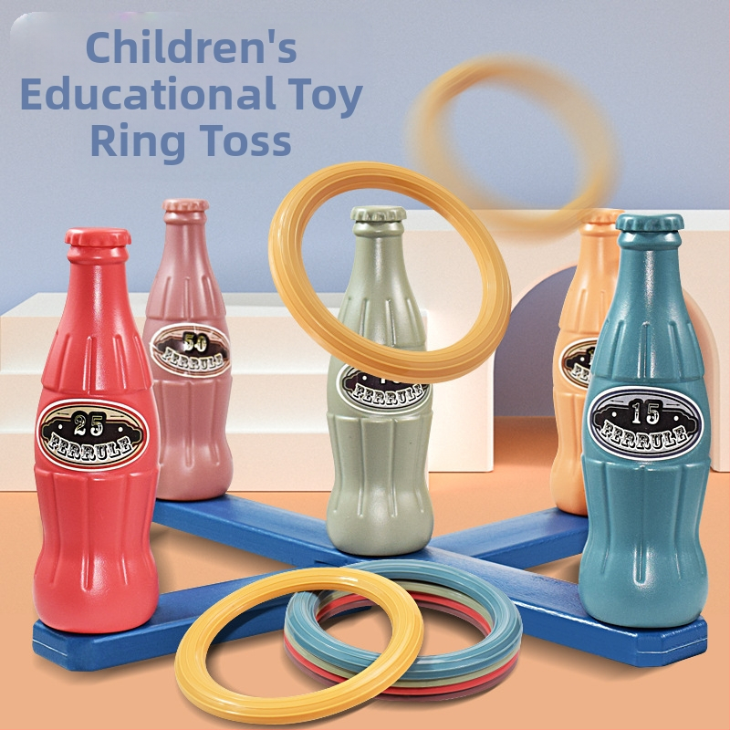 Трансграничен бебешки пръстен, детски играчки родител-дете, интерактивни хвърлящи кутии, боулинг, пъзел, пръстен за ранно образование