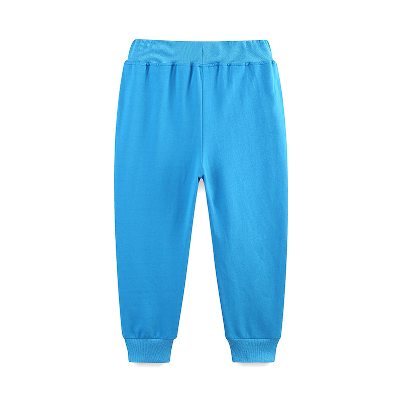 Pantaloni de toamnă noi pentru copii, pantaloni brodați cu desene animate de albine, pantaloni casual pentru copii, stil european și american, îmbrăcăminte pentru copii