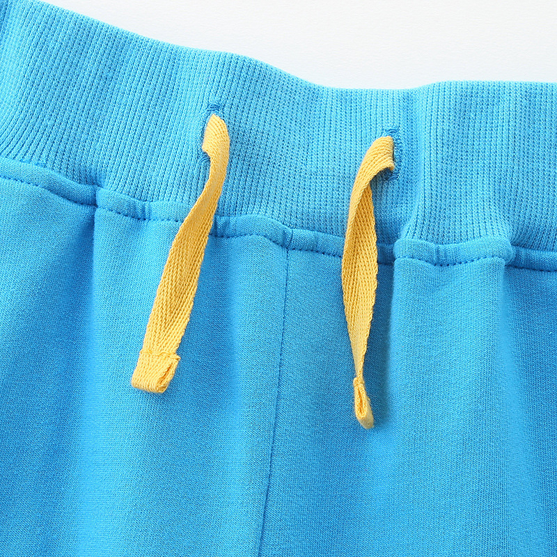 Pantaloni de toamnă noi pentru copii, pantaloni brodați cu desene animate de albine, pantaloni casual pentru copii, stil european și american, îmbrăcăminte pentru copii