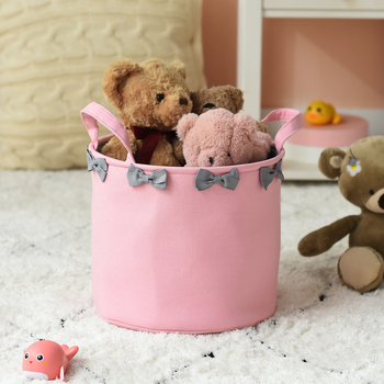 Vaikų žaislų laikymo dėžė, laikymo dėžė, drabužių laikymo kibiras, sutankintas audinio laikymo krepšys, skalbinių krepšys