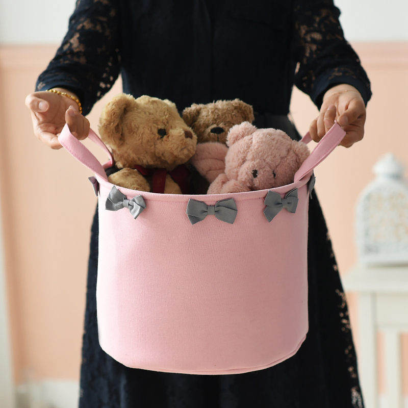 Vaikų žaislų laikymo dėžė, laikymo dėžė, drabužių laikymo kibiras, sutankintas audinio laikymo krepšys, skalbinių krepšys