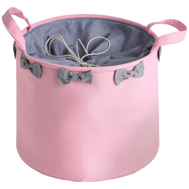 Vaikų žaislų laikymo dėžė, laikymo dėžė, drabužių laikymo kibiras, sutankintas audinio laikymo krepšys, skalbinių krepšys