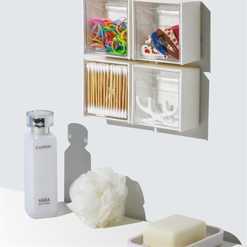 Balta, pie sienas stiprināma, atverama uzglabāšanas kaste, sienas kaste bez perforatora, vates tamponu kaste vannas istabai, maza uzglabāšanas kaste