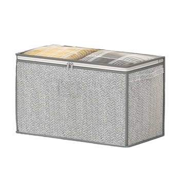 Νέα διαφανής τσάντα αποθήκευσης από μη υφασμένο ύφασμα μεγάλης χωρητικότητας για αναβάθμιση στην κορυφή της Youfen, χωρίς οσμή, ανθεκτική στη φθορά, ανθεκτική στη σκόνη και την υγρασία