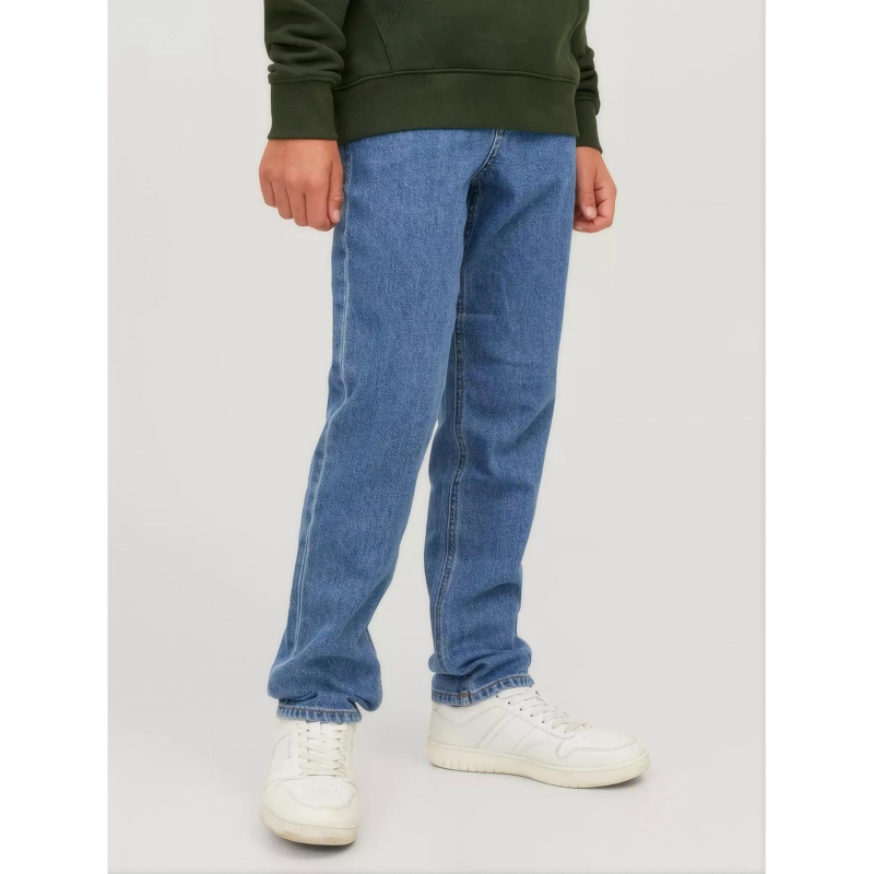 Kevad- ja sügismood vabaaja laste riided tüdrukutele ja poistele, ühevärvilised teksad, küljetaskuga lukuga, keskmised ja suured laste teksapüksid