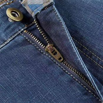 [Sea Brand Cut Label] Пролетно-летни дънкови панталони Denim Clouds с технология за пране, удобни еластични, обикновени 1U002A