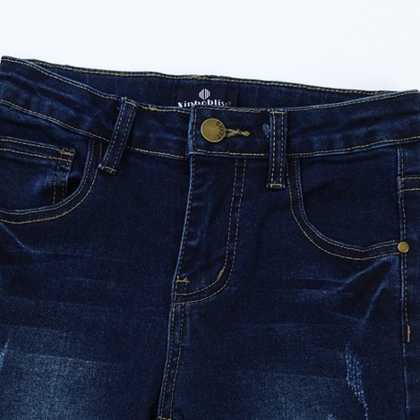 Blugi pentru băieți, pantaloni de denim elastici, slim fit, pentru copii, pantaloni clasici la modă