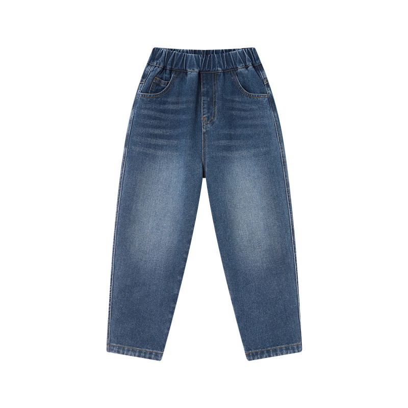 Duoduo poiste teksad 2025 kevad- ja sügisesed kõrge puuvillase pesuga pehmed mugavad laste mitmekülgsed moepüksid vabaaja jaoks