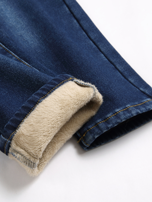 Amazon eBay laste paksendatud soojad venivad teksariidest püksid