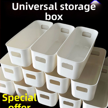 Πολυλειτουργικό μακρύ κουτί αποθήκευσης, διαχωριστικό, εκκαθάριση ντουλαπιού αντικειμένων χωρίς κάλυμμα, επιφάνεια εργασίας, ορθογώνια θήκη κινητού τηλεφώνου, παχύρρευστη