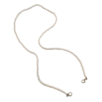 Αλυσίδα γυαλιών κρεμαστή για τον λαιμό, μοντέρνα γυναικεία ρετρό αλυσίδα μάσκας με μαργαριτάρια που δεν ξεθωριάζει, πολυτελής αλυσίδα ακουστικών, αλυσίδα DIY χονδρικής