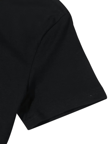 Тениска с аниме лама, европейски размер 2025, за жени, ежедневна, с кръгло деколте, къс ръкав, от чист памук