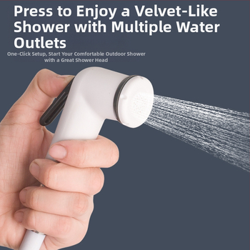 Jachtos mini dušo antgalis Vandenį taupantis slėginis dušas Modifikuotas lauko priedų ABS antgalis