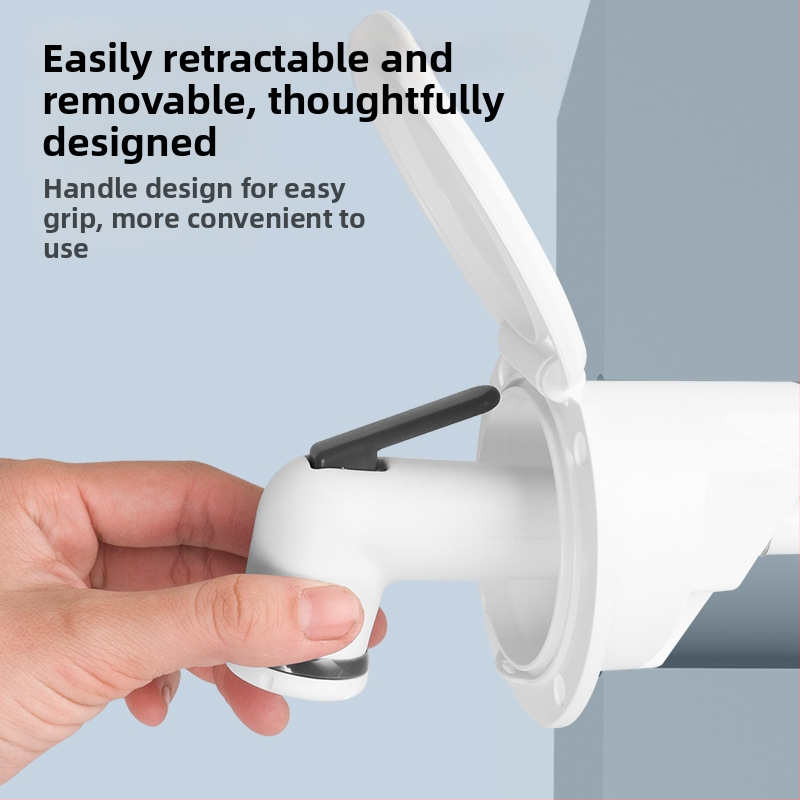 Мини душ дюза за яхта, водоспестяващ душ под налягане, модифицирани аксесоари за открито, ABS дюза