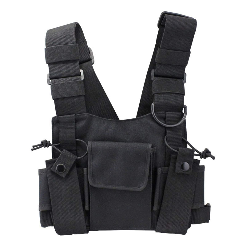 Intercomi taktikaline kott, isikupärastatud vestiga rinnakott välistingimustes kasutamiseks, CS rinnal riputatav kott, kaitsekate, multifunktsionaalne helkur