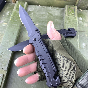 Piiriülene kuummüük lukustamata New Bock multifunktsionaalne kokkupandav nuga ellujäämiseks, kõrge kõvadusega enesekaitseks, matkanuga, kokkupandav nuga