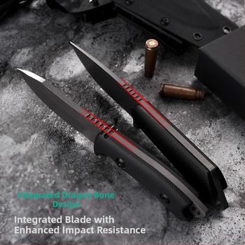 Warrior taktikaline spetsiaalne võitlusnuga, ellujäämisnuga, armee nuga, enesekaitseks mõeldud kaasaskantav nuga, matkanuga, sirge nuga tupega