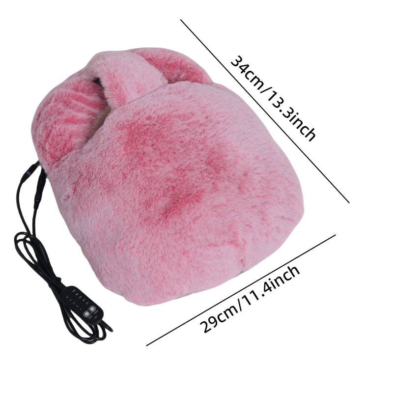 Pageidaujama tarpvalstybinė USB pliušinė pėdų šildytuvė, elektrinė šildymo pėdų šildytuvė, biuro lauko šildymo, šilta kūno dovana.