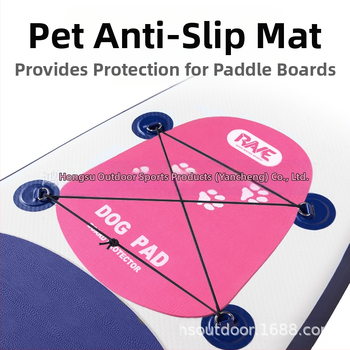Karsti pārdots SUP airēšanas dēļa suņu paklājiņš, ceļojumu paklājiņš, neslīdošs, nodilumizturīgs EVA mājdzīvnieku paklājiņš, neslīdošs, ūdensizturīgs paklājiņš