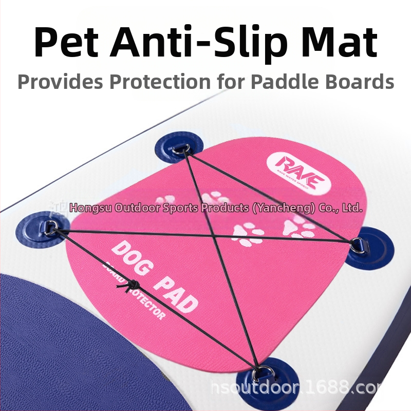 Karsti pārdots SUP airēšanas dēļa suņu paklājiņš, ceļojumu paklājiņš, neslīdošs, nodilumizturīgs EVA mājdzīvnieku paklājiņš, neslīdošs, ūdensizturīgs paklājiņš
