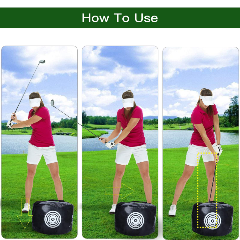 Pachet de antrenament pentru lovituri de golf, putere, precizie, lovitură, exercițiu pentru lovituri de golf, încălzire, antrenament, pachet de antrenament pentru lovituri de golf