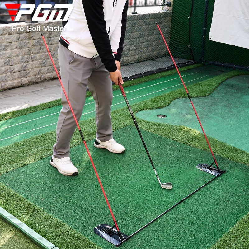 Dispozitiv de antrenament pentru swing de golf PGM, bară de reglare a unghiului, corector de postură, indicator de direcție, echipament auxiliar