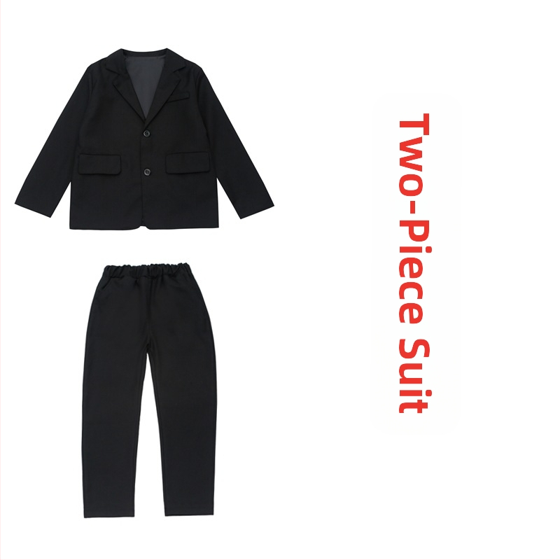 Tüdrukute väike ülikond 2022. aasta uus lääne moeetendus moodne ülikond Blow Street Performance must Chun Qiu