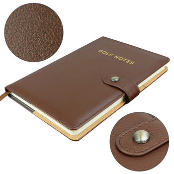 Βιβλίο Βαθμολογίας Γηπέδου Crestgolf Golf Pu για Δώρο, 100 Σελίδες