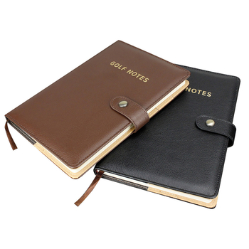 Βιβλίο Βαθμολογίας Γηπέδου Crestgolf Golf Pu για Δώρο, 100 Σελίδες