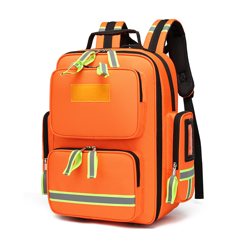 Núdzová súprava do auta Bolida, batoh prvej pomoci, hasičský batoh, rodinná súprava na následnú pomoc, lekársky batoh