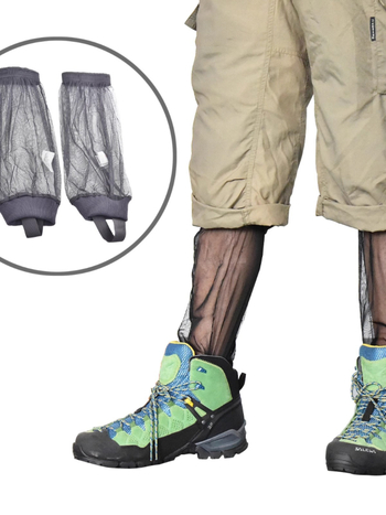 Mägironimiseks mõeldud võrgust sääsevastane jalakate, džungliparki kalapüük, öine kalapüük, sääsevastased sokid, säärepüksid, säärekate
