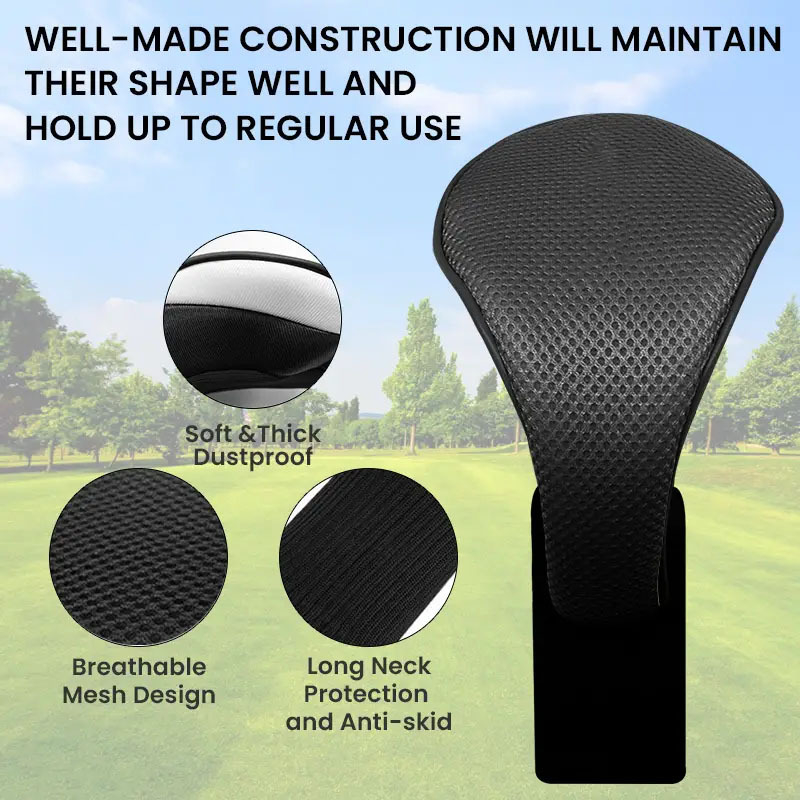 2025 m. naujas didelis golfo lazdos uždangalas, golfo reikmenų priedai padės jums geriau apsisaugoti