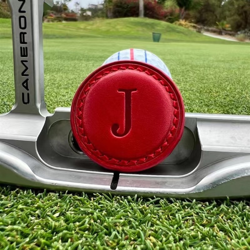 na zalihi Kožni magnetni marker za golf loptice Magnetski marker za golf loptice Marker za golf runde